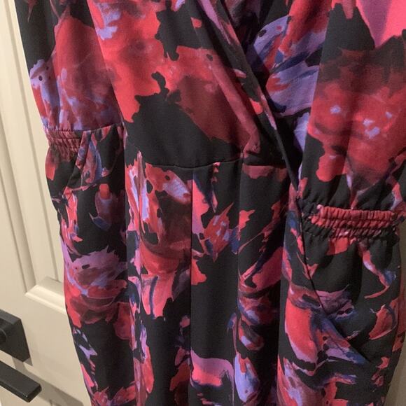 AQUA Floral Jumpsuit S - Picture 7 of 12